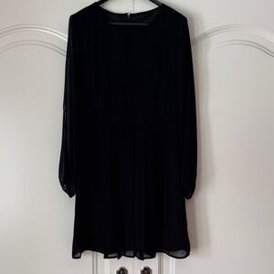 Marc New York Black Long Sleeve Dress